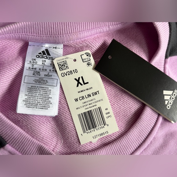 Adidas Purple Sweatshirt - Picture 6 of 6